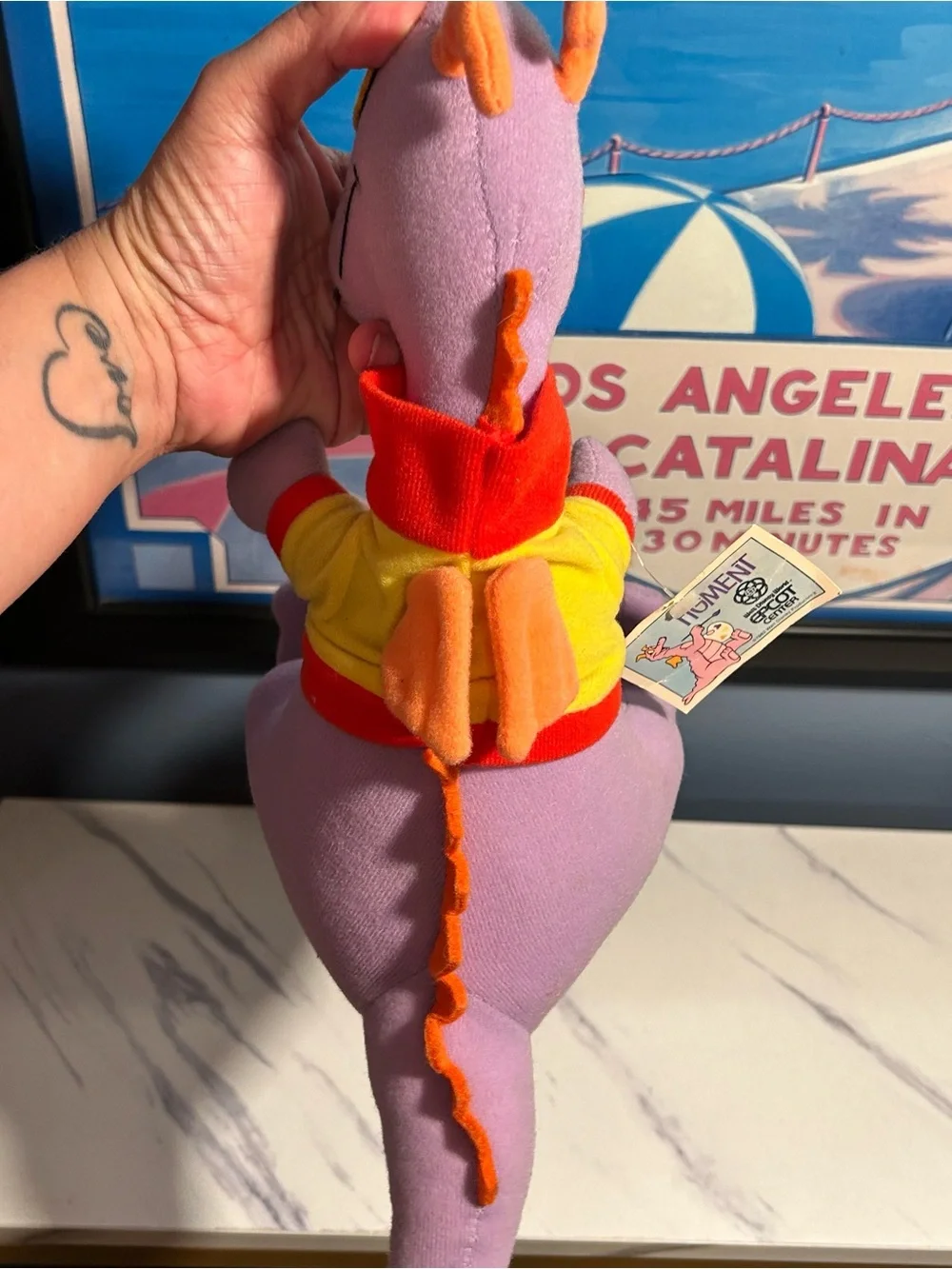 Disney world Vintage 1982 Figment Plush